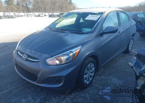 2017 Hyundai Accent Se z USA, uszkodzony, nr VIN KMHCT4AEXHU283397